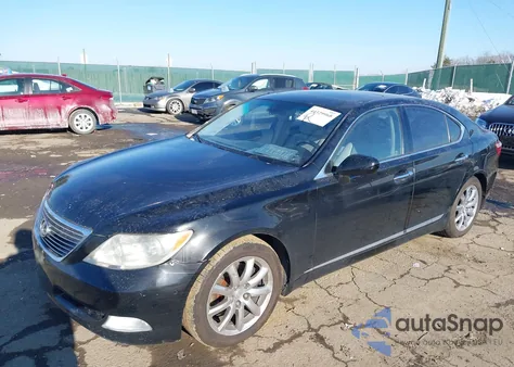 2008 Lexus Ls 460 from USA, damaged, VIN JTHBL46F485080354